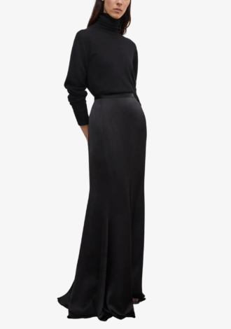 Satin Maxi Skirt