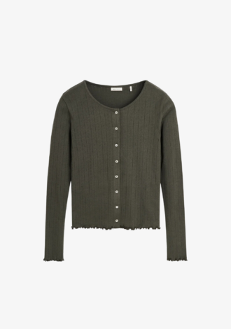 Edie Cardigan Dark Green