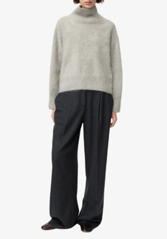 Brushed Boyfriend Turtleneck