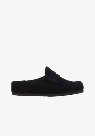 Naples Wrapped Moccasin Loafer Black – 40