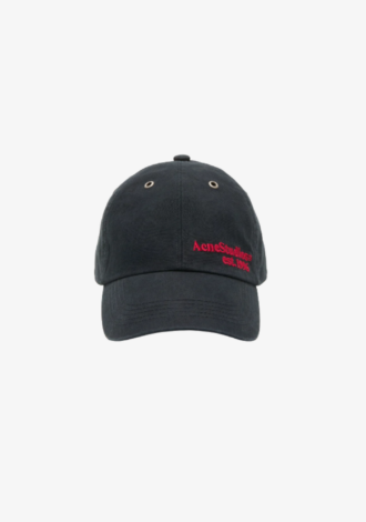 Cuddy Waxed Cotton Logo Cap