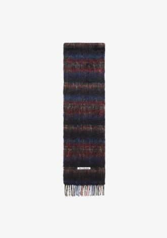 Fringed Mohair Scarf
