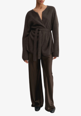 Aria Cardigan Chocolate
