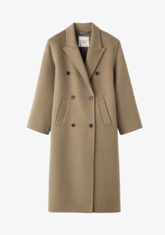 Deja Doublé Coat Tan