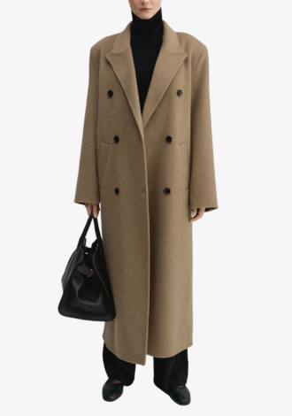 Deja Doublé Coat Tan
