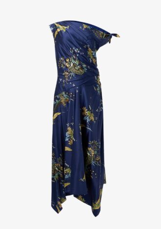 Portia Silk Tapestry Dress