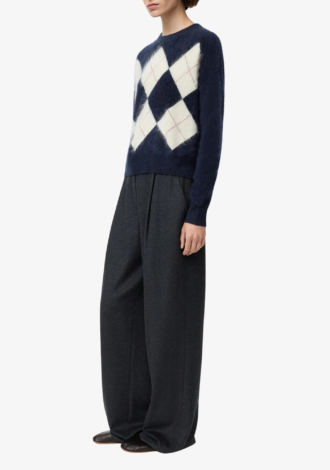 Argyle Crewneck