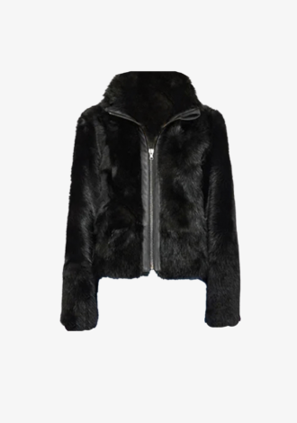 Bardot Shearling Bomber Jacket