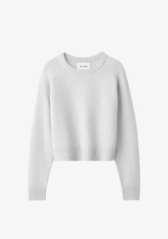 Cashmere Top Quiet Grey
