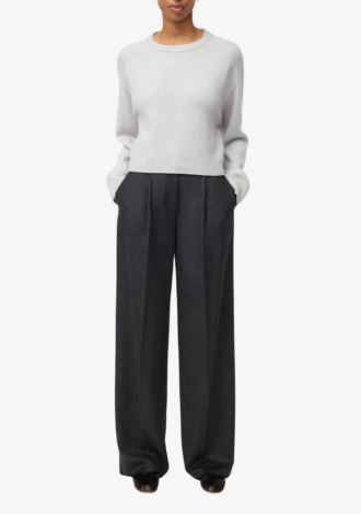 Cashmere Top Quiet Grey