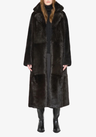 Maeve Reversible Shearling Coat