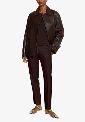 Coleman Long Virgin Wool Trousers