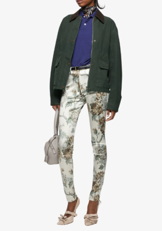 Washed Canvas Blouson Jacket