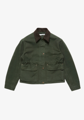 Washed Canvas Blouson Jacket