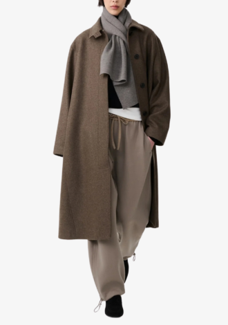 Ria Wool Melton Coat