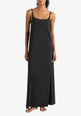 Twisty Strap Long Dress